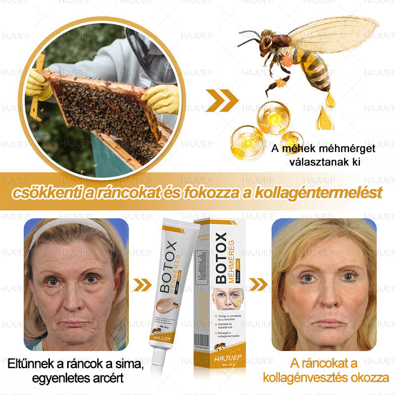 Az akció utolsó napja: 50% kedvezmény - 🍯HAJUEI® Botox Méhméreg Ránctalanító Krém ✨