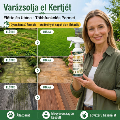 ⚡ [Könnyű és stresszmentes gyomirtás a kertben] Háztartási használatra szánt gyomirtó szer