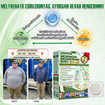 𝐆𝐞𝑒𝐿𝑒𝐦𝐨𝐧® 👩‍⚕️❤️ Glumasetide 15 az 1-ben Karcsú és Egészséges Nano Mikrotűs Tapasz