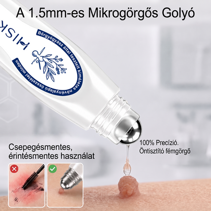 Hivatalos Márkabolt | 💓 Hiskin® 7 napos Szemölcseltávolító Roll-on Ápoló Folyadék (Fájdalommentes rollerball technológia, hegek nélkül) 🐬