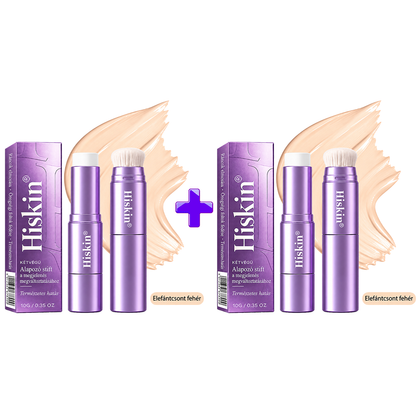 💜 Egészítsd ki rendelésed 30% kedvezménnyel! Hiskin® 2 az 1-ben színváltó alapozóstift beépített ecsettel ✨