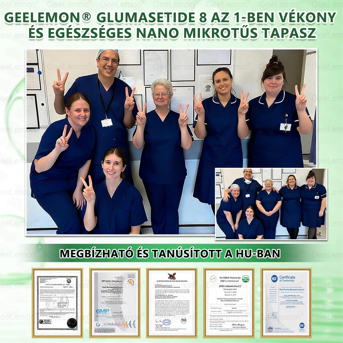 𝐆𝐞𝑒𝐿𝑒𝐦𝐨𝐧® 👩‍⚕️❤️ Glumasetide 15 az 1-ben Karcsú és Egészséges Nano Mikrotűs Tapasz
