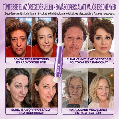 💜 Egészítsd ki rendelésed 30% kedvezménnyel! Hiskin® 2 az 1-ben színváltó alapozóstift beépített ecsettel ✨