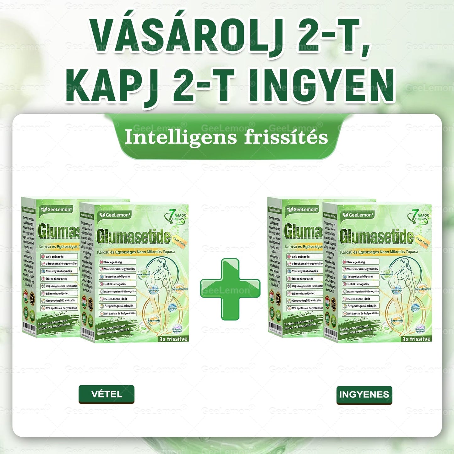 👉 Hivatalos tanúsítás🔥 Több ezer elégedett felhasználó Magyarországon| 💕🥰𝐆𝐞𝑒𝐿𝑒𝐦𝐨𝐧® Glumasetide 8 az 1-ben Karcsú és Egészséges Nano Mikrotűs Tapasz 🇭🇺