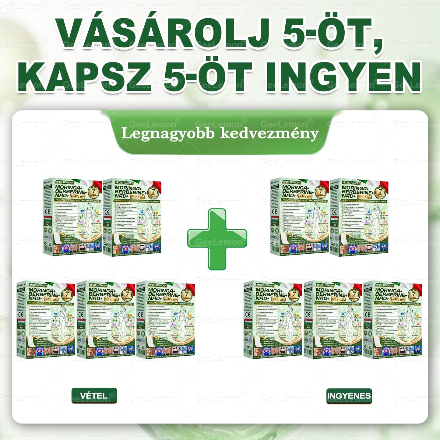 𝐆𝐞𝑒𝐿𝑒𝐦𝐨𝐧® 👩‍⚕️❤️ Glumasetide 15 az 1-ben Karcsú és Egészséges Nano Mikrotűs Tapasz